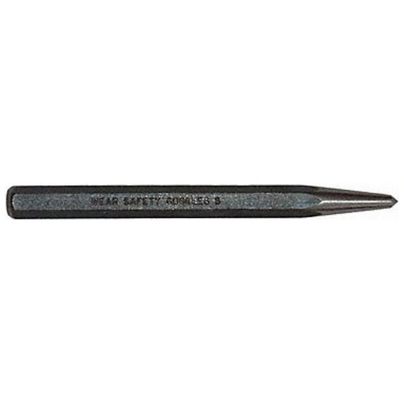 Mayhew Select Prick Punch,5in L,3/8in Tip,Steel,BO 73002
