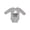 AC-Heather Grey, variant on My Great Grandpa and Grandma Love Me Boy Lamb Boys or Girls Long Sleeve Baby Bodysuit