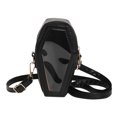 thumbnail image 1 of Bolso cruzado para mujer bolso de viaje transparente a la moda creativo PVC + Pu correas de hombro ajustables cierre de cremallera bolso de mano, 1 of 9