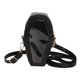 thumbnail image 1 of Bolso de mano transparente de moda para mujer, bolso de mano de PVC + Pu (negro S), 1 of 7