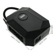 thumbnail image 2 of MLINS Tire Inflator 12V DC Portable Air Compressor Electric Air Pump for Car Tires Auto Digital Car Tire Pump for Car Bike Motorcycle, 2 of 8