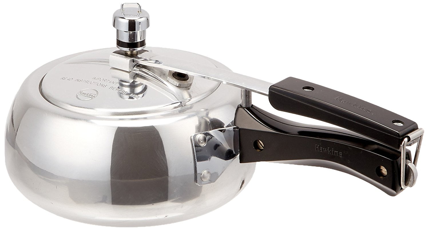 Hawkins HC15 Contura 1.5Liter Pressure Cooker, Small, Aluminum