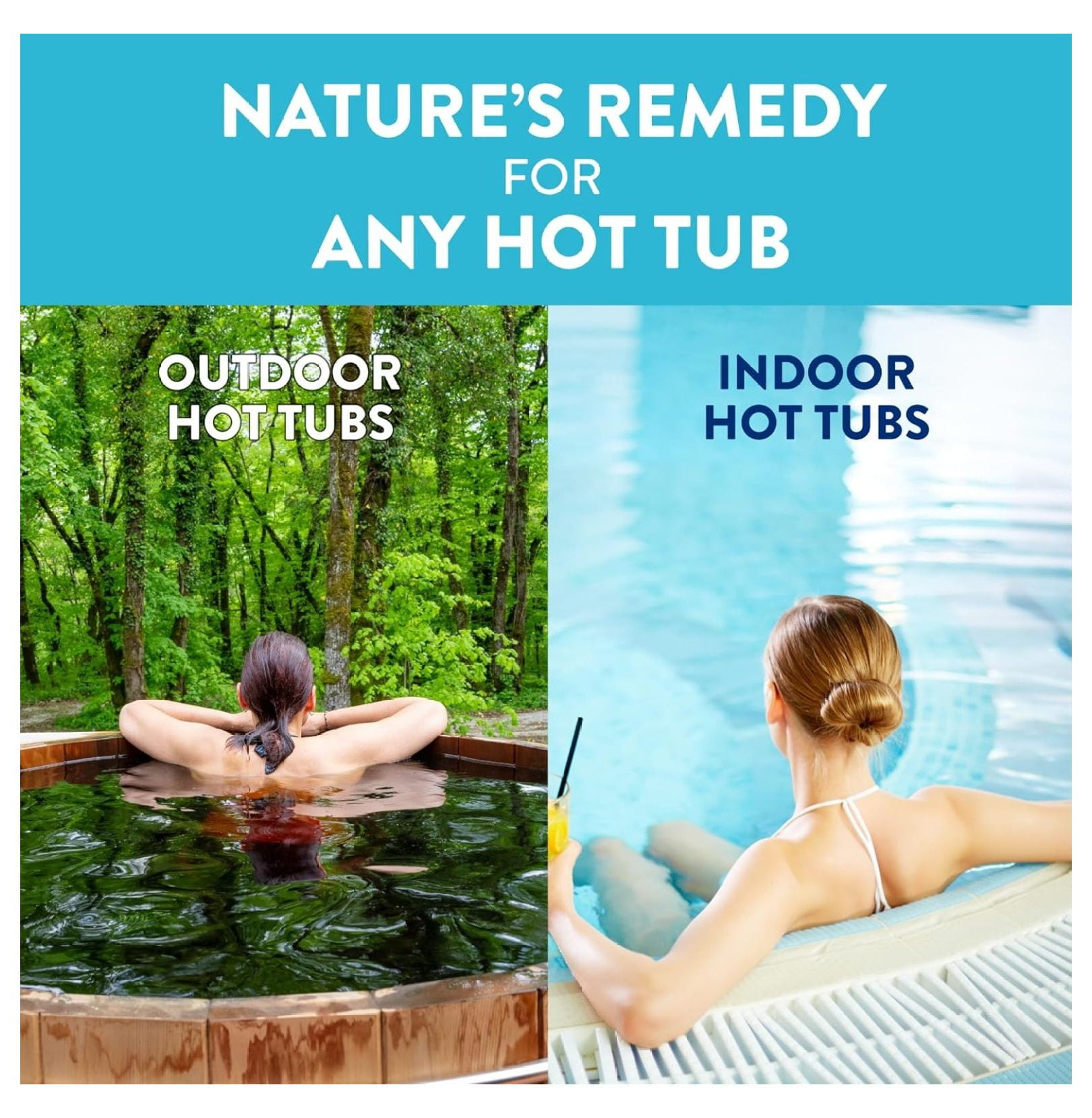 All Weather Hot Tub & Spa Treatment: The Easy for , Sensitive-Skin-Friendly spa Water. Balances, clarifies, and Conditions All in one.