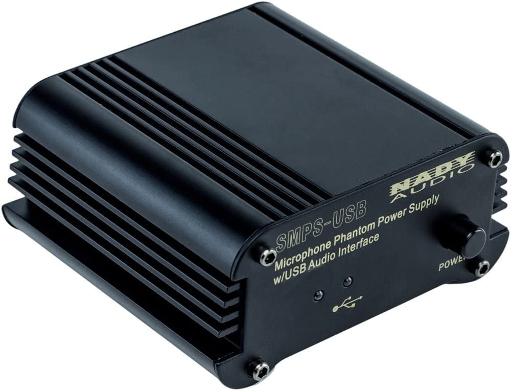 Nady SMPSUSB 2Channel USB Phantom Power Supply for SCM Series