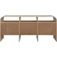 thumbnail image 5 of Meridian Furniture Giada Natural Oak And Ash Burl Veneer Dresser, 5 of 10