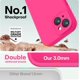 thumbnail image 4 of Silicona Suave, Protección Completa de la Cámara, 8 Ft a Prueba de Caídas, Forro Suave - para iPhone 15, Rosa Intenso, 4 of 7