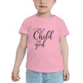 thumbnail image 2 of I Am A Child Of God Cute Toddler Tshirts for Boys Girls (Pink, Youth L), 2 of 5