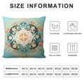 thumbnail image 5 of Creowell  Chinese Classical Style Three-Dimensional Pattern Cushion Cover Sofa Living Room Decoration Bed Printed Square Throw Pillow Cover, 5 of 5