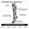 thumbnail image 2 of Pofeuu Squirrel And Leaves Print Compression Socks for Women & Men Circulation - Best Support for Nurses,Running,Athletic,Sports, 2 of 7