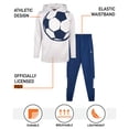 thumbnail image 2 of RBX Boys Jogger Set - Thermal Sports Hoodie and Tricot Joggers Athletic Outfit Set 4 Piece, 2 of 7