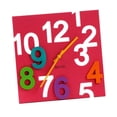 thumbnail image 4 of Reloj de pared de moda acrílico cuadrado de 30x30 cm / 12 pulgadas, reloj silencioso con números huecos 3D, decoración de oficina para habitación de c rojo Zulema Reloj colgante de pared, 4 of 8