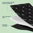 thumbnail image 6 of Sleep Zone 11oz Bamboo Cooling Mattress Pad, Soft Breathable Mattress Topper with Deep Pocket up to 21", OEKO-TEX Certified, Black, Twin, 6 of 17