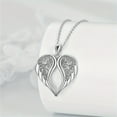 thumbnail image 6 of Clearance!Angel Wings Necklace for Women, Guardian Angel Wings Pendant Necklace Angel Wings Heart Necklace Silver Wings Necklace, Christmas Jewelry Gifts, 6 of 9
