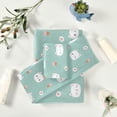 thumbnail image 5 of Coolnut 3 PCS Towel Cat Face with Ice Cream Cotton Bath Towel Set (1 Bath Towel, 1 Hand Towel, 1 Washcloth) for Bathroom, Super Soft and Quick Dry Towels, 5 of 6