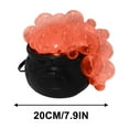 thumbnail image 2 of Vggrvlo Halloween Decorations Indooor DIY Bubbling Cauldron Set with Orange Light Black Plastic Bowl Decor Spooky Vintage Decor for Home Kitchen Room Party Table, 2 of 6