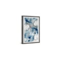 thumbnail image 2 of Blue Watercolor Wall Art Print - Framed Canvas Painting for Home Decor - 24" x 36", 2 of 6
