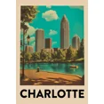 thumbnail image 3 of Retro Mid-Century City Bus Vacation Travel Landscape Poster London Paris Tokyo Chicago Canvas Painting Wall Art Room Home Decor, 3 of 5
