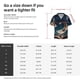 thumbnail image 5 of Balery Artistic Starry Sky Moon Book Camisa Casual de Manga Corta con Botones para Hombre, Texturizada, Estilo Cubano, para Playa, Verano-3X-Large, 5 of 5