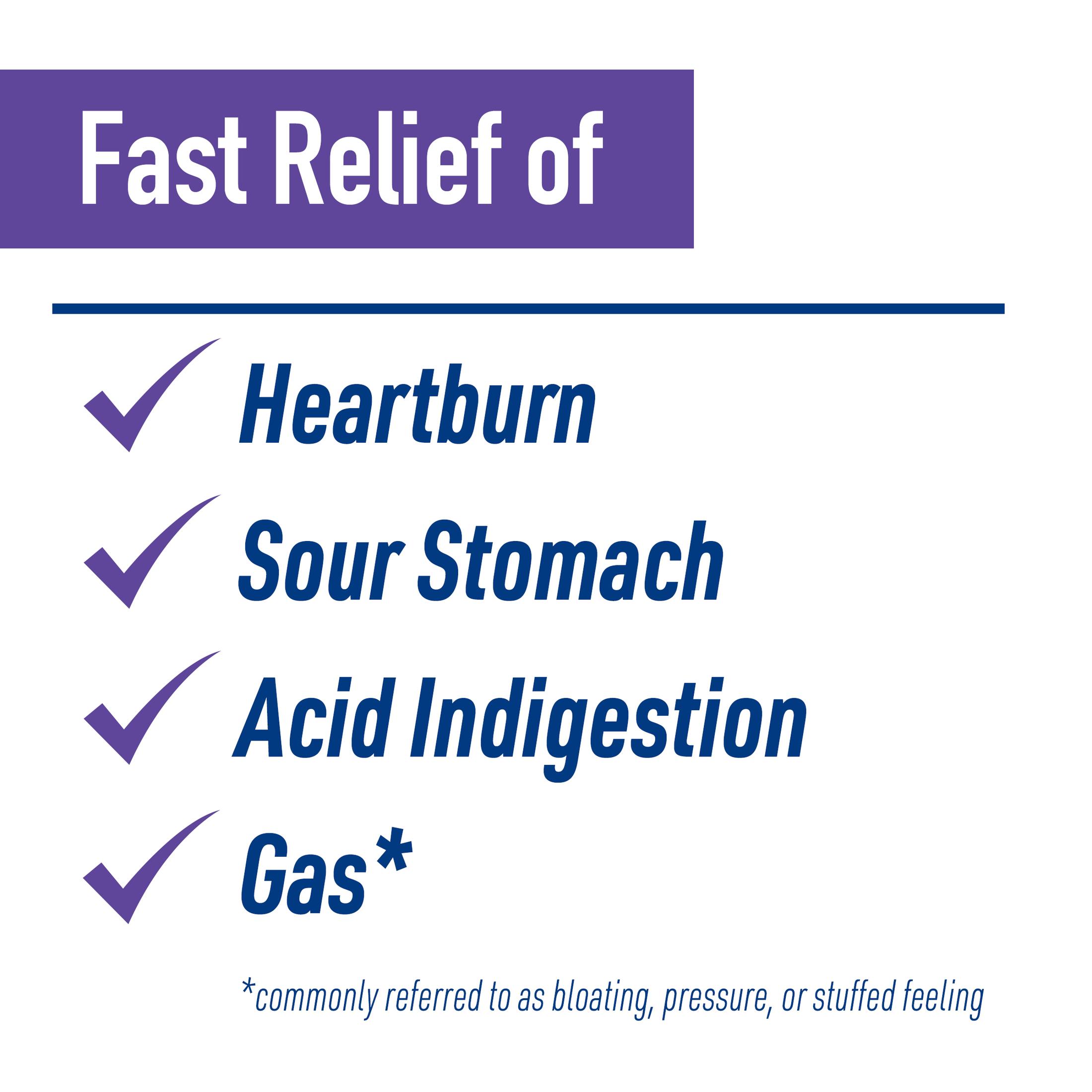 Alka-Seltzer Heartburn Relief + Gas Relief Chews, Tropical Punch 60 Ct - image 5 of 9