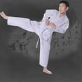 thumbnail image 2 of Karate Uniform, Taekwondo Suit Belt, Elastic Waistband, Sports Training, 2 of 5