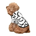 thumbnail image 7 of Dog Halloween Costume, Halloween black cool Bat Warm Dog Cat Clothes Puppy Dog Hoodie Sweatshirts Outfit for Small Medium Dogs Boy Girl, Funny Pet Apparel Dogs Halloween Decor, 7 of 7