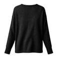 thumbnail image 6 of Kezqiaxn Shirts for Women Trendy Fashion Long Sleeve V-Neck Casual Pullover Tops for Fall and Winter Women's Clothes, 6 of 6