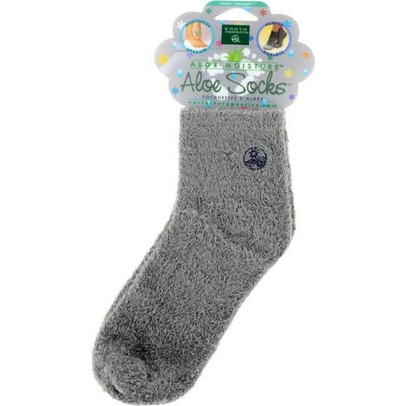 Earth Therapeutics HG0634816 Chaussettes Chaussettes Infusées - Gris&44; Paire