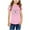 Pink, variant on piuwrlz Short Tops Sleeve Shirts for Girls Printed Round Neck Tops Shirt Undershirts Gray Size 5 Years