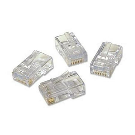 UPC: 0899740000469 | Platinum Tools 180 0600 Ez -RJ45 Cat5/5e Plug Connectors – 15 Packs
