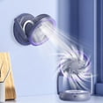 thumbnail image 1 of EGNMCR Fan, Ceiling Fan, Desk Fan, Portable Fan Multifunctional Night Light Folding Fan Desktop Air Circulator For Home Dorm Or Office Desktop Or Wall Mounted Portable Portable Misting Fan, 1 of 6