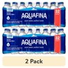 (2 pack) Aquafina Purified Bottled Drinking Water, 16.9 oz, 32 Pack Bottles