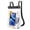 White, variant on Touch screen waterproof phone bag IPX8 waterproof PVC phone protection bag with lanyard waterproof bottom drying bag 8.3 inches
