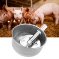 thumbnail image 4 of Cuenco Alimentador de cerdos ANGGREK Acero inoxidable 15 cm Plata, 4 of 7