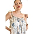 thumbnail image 4 of Vestido con tirantes de cuerda Roman Fashion /Juvenil, 8093 (Arena / Flores) beige M, 4 of 6