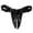 Black, variant on NordicNest Bow‑Decorated Full‑Lace Thong Panties, Super Stretchy Breathable Nylon‑Spandex Ladies Underwear for Women Daily Wear Hot Pink