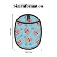 thumbnail image 3 of Pofeuu I Am A Fan Popcorn Print Silicone Pot Mat Mitten With Hanging Loop Heat Resistant Oven Mitts Non-Slip Bbq Baking Smoking Potholders, 3 of 7
