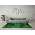 thumbnail image 3 of Ahgly Company Indoor Rectangle Oriental Green Industrial Area Rugs, 7' x 10', 3 of 4