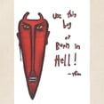 thumbnail image 4 of CafePress - Recycle Or Burn In Hell Tote Bag - Unisex Canvas Tote Bag, Beige, 1-Piece, 4 of 8