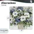 thumbnail image 4 of Stupell Industries Farmhouse White & Grey Blossoms Canvas Art, 17 x 17, by Carol Robinson, 4 of 8
