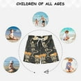 thumbnail image 6 of FORMRS Boys Swim Trunks Quick Dry Mesh Liner Boardshorts Sizes XS-XL, Halloween Dancing, 6 of 7