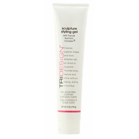 Gel de peinado Tri Design Sculpture, 180 ml, 1 litro, con protector solar