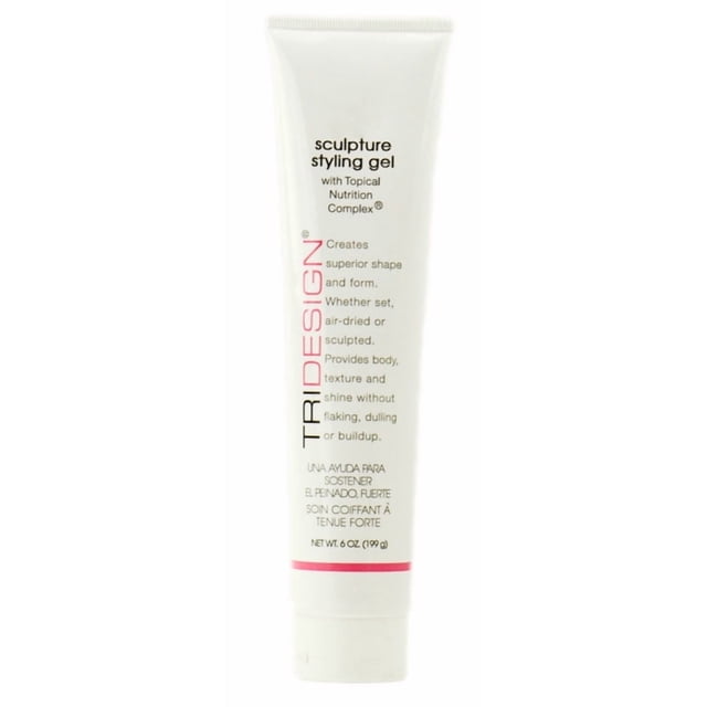 Gel de peinado Tri Design Sculpture, 180 ml, 1 litro, con protector solar