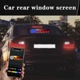 thumbnail image 3 of LED Flexible Display APP BT Car Advertising Screen Full Color Intelligent Vehicle Sticker Soft Screen Display IP65 Waterproof Flexible Screen Can Be Bent At Will Customize Picture Mobile APP Control, 3 of 9