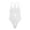 White, variant on Bodysuits for Women Fitted One Piece Bodywear with Floral Inspired Pattern Look Lingerie for Women