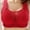 4-Red, variant on YWDJ Comfort Bras for Women Closure in Back Comfortable Bras No Underwire Bras Wide Strap Full Coverage Push up Wrap Sleep Bras Padded Plus Size Comfy Bras Solid Comfy Bras Pink 2XL