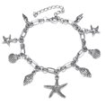 thumbnail image 2 of Koszal Boho Women Shell Starfish Charm Anklet Ankle Chain Bracelet Foot Jewelry Gift, 2 of 7