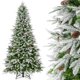 thumbnail image 3 of Árbol de Navidad artificial Costway 225 cm 1135 puntas de ramas 470 luces, 3 of 5