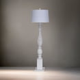 thumbnail image 2 of Lux Lighting  63'' Classic White Washed Coastal Floor Lamp Classy 3-Way Switch, 2 of 5