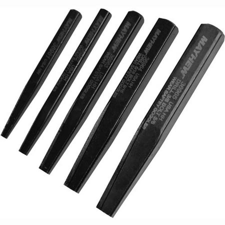 

1PK Mayhew 37332 Screw Extractor Set 5-Piece Black