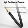 thumbnail image 3 of Cable de audio Froggen de 3,5 mm a RCA de 2 m, trenzado de nailon, 3 of 4